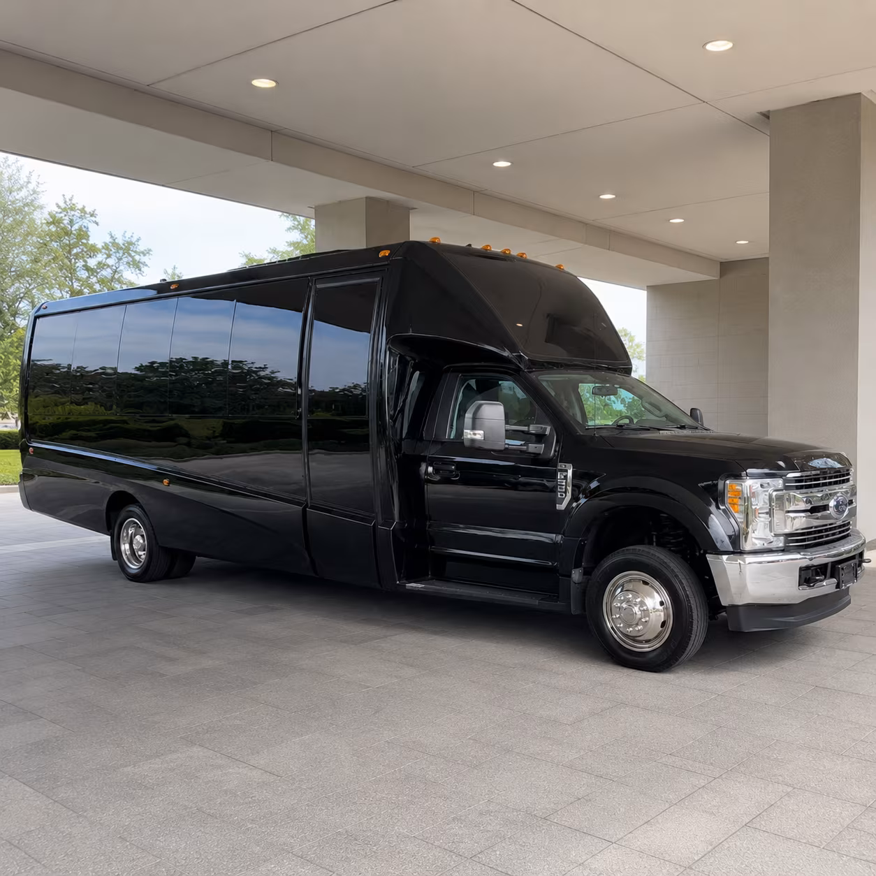 Riverside Birthday, Sweet 16, & Quinceañera Transportation party bus exterior