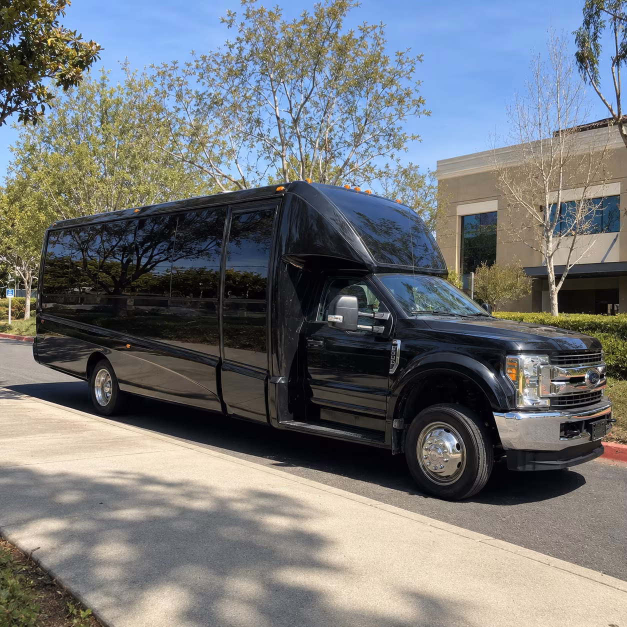 Riverside Prom & Homecoming Transportation party bus interior