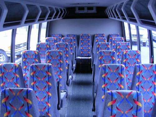 Santa Barbara 15-35 Passenger Minibuses Interior